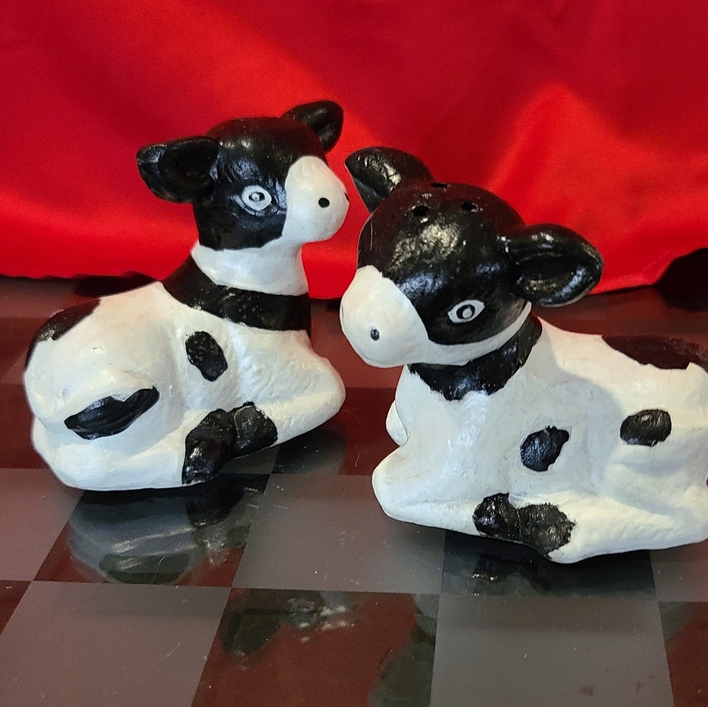 Cow Salt & Pepper Shakers for sale